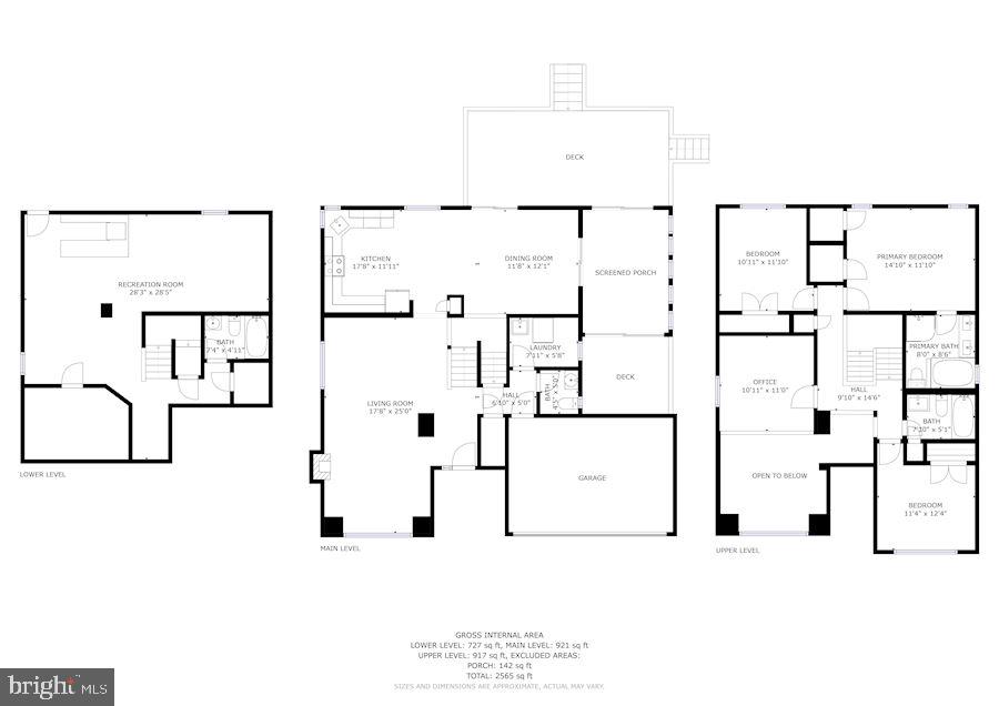 6689 Hunter Road Elkridge, MD 21075 - Photo 43 of 43 Floor Plan