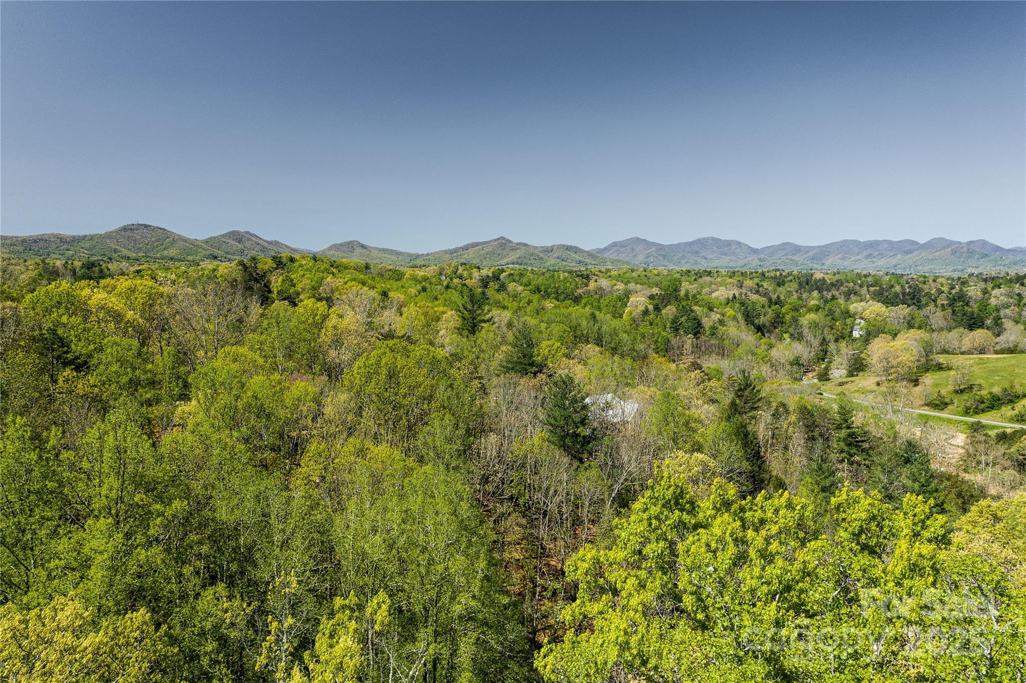 150 Old Macedonia Road Asheville, NC 28804 - Photo 20 of 24 a view of a mountain range with lush green forest