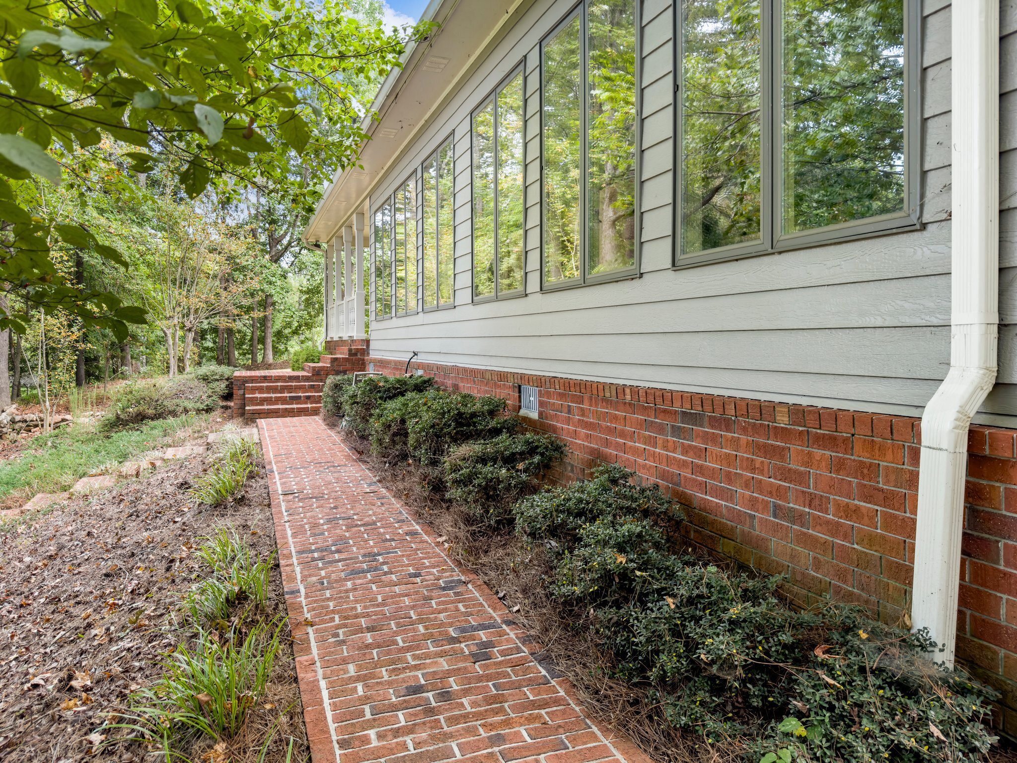 4394 Holly Springs Road Pendergrass, GA 30567 - Photo 64 of 80 a view of a pathway both side of house