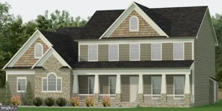 a view of a house with large windows