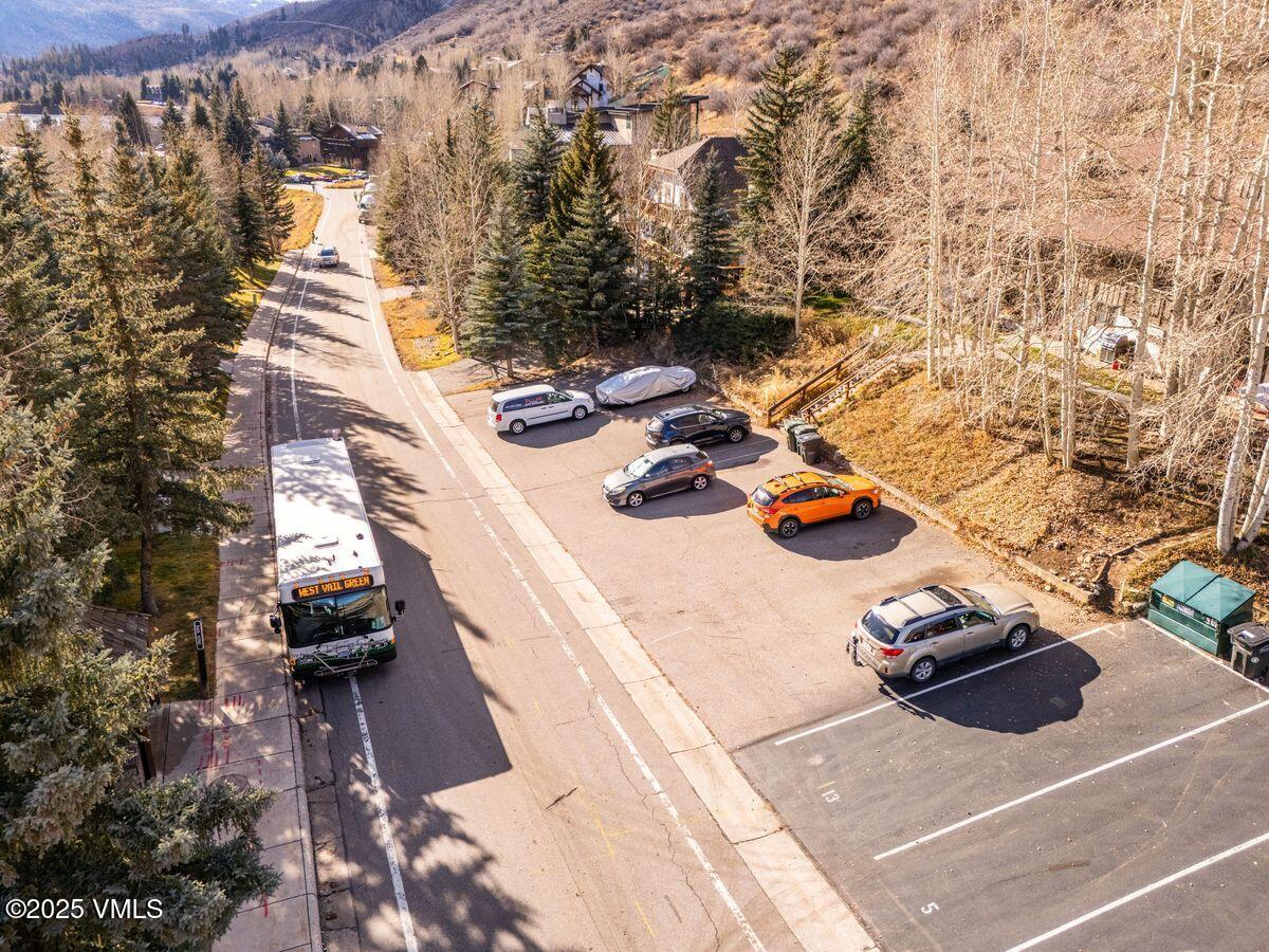 2099 Chamonix Lane, Unit 1C Vail, CO 81657 - Photo 20 of 29 Bus Stop with bus