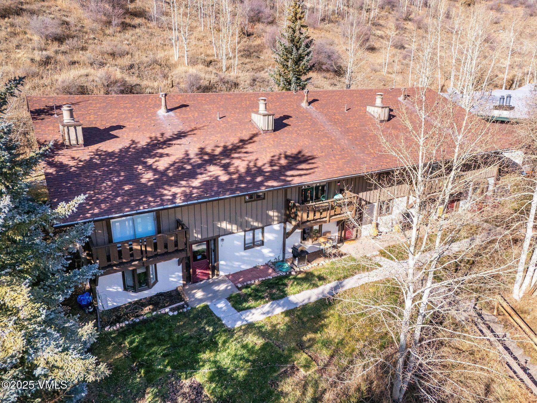 2099 Chamonix Lane, Unit 1C Vail, CO 81657 - Photo 27 of 29 Aerial Exterior View