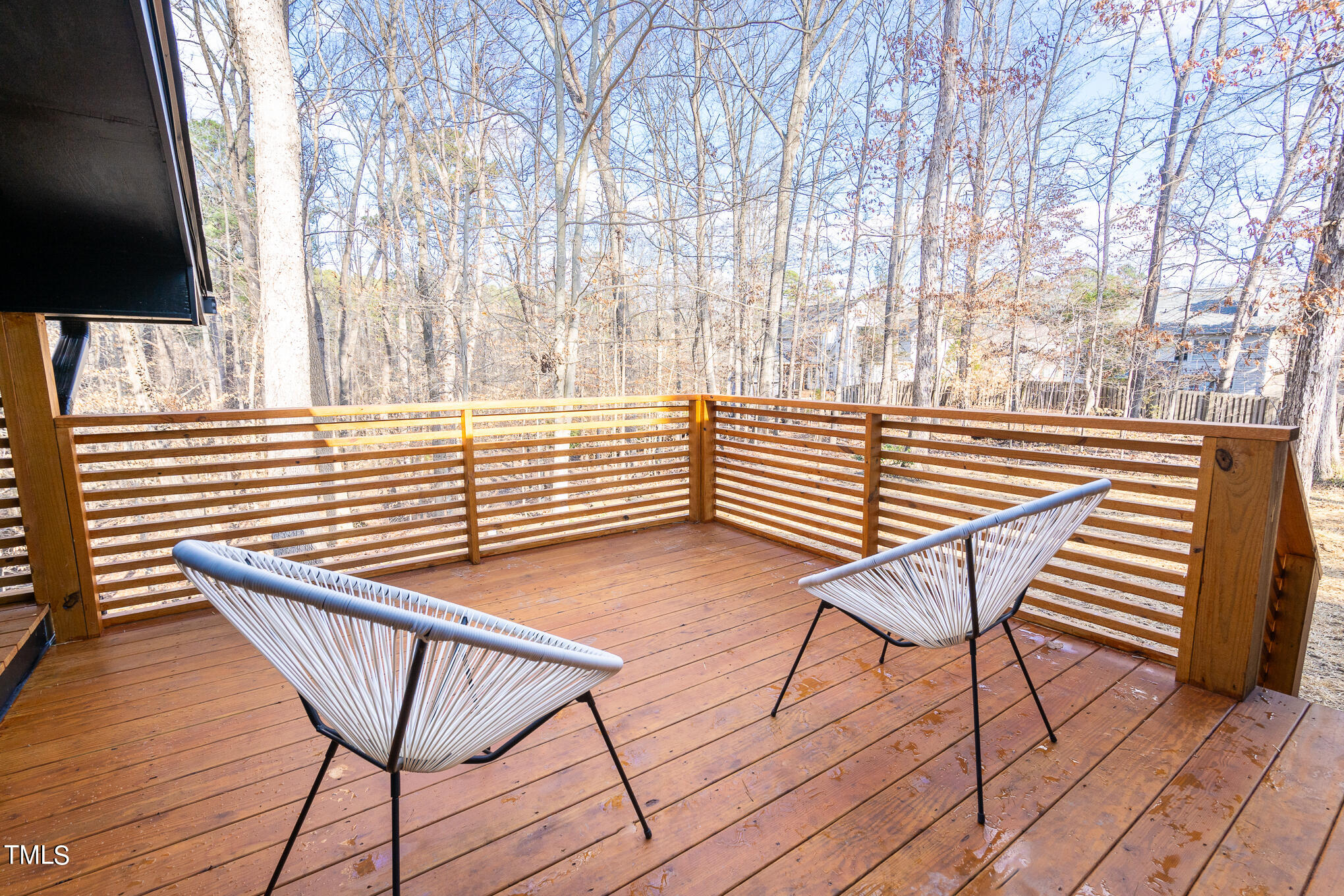 332 Erwin Road Chapel Hill, NC 27514 - Photo 27 of 35 a view of a chairs and table on the deck