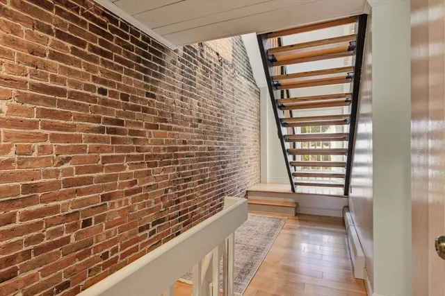 a view of wooden floor