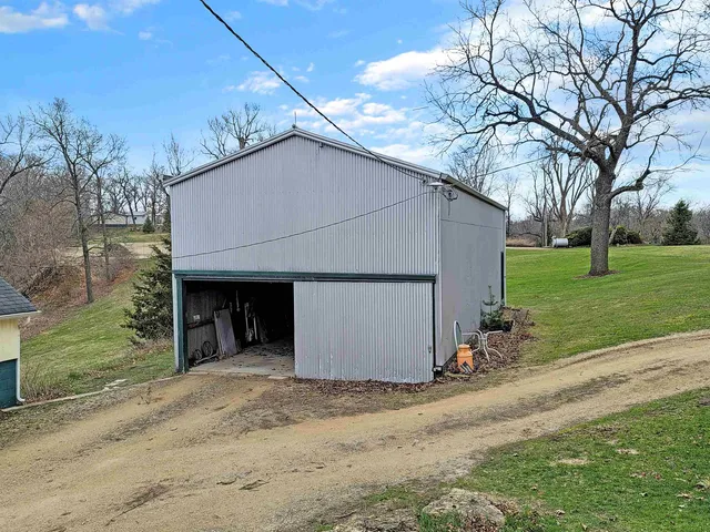 a house with a outdoor space