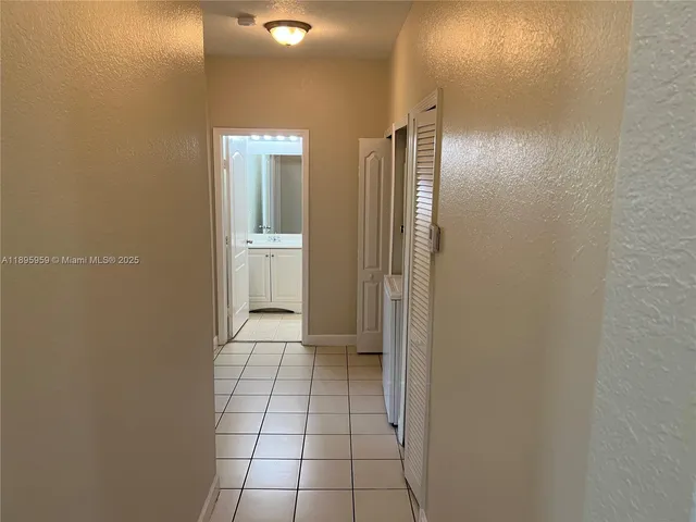a room with a washer and dryer