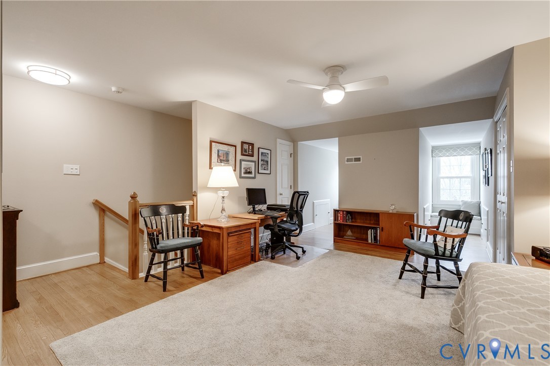 498 St Albans Way Henrico, VA 23229 - Photo 38 of 46 a workspace with furniture and white walls