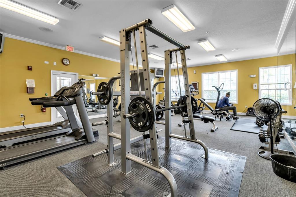 5511 Rosehill Road, Unit 203 Sarasota, FL 34233 - Photo 43 of 49 a view of a room with gym equipment