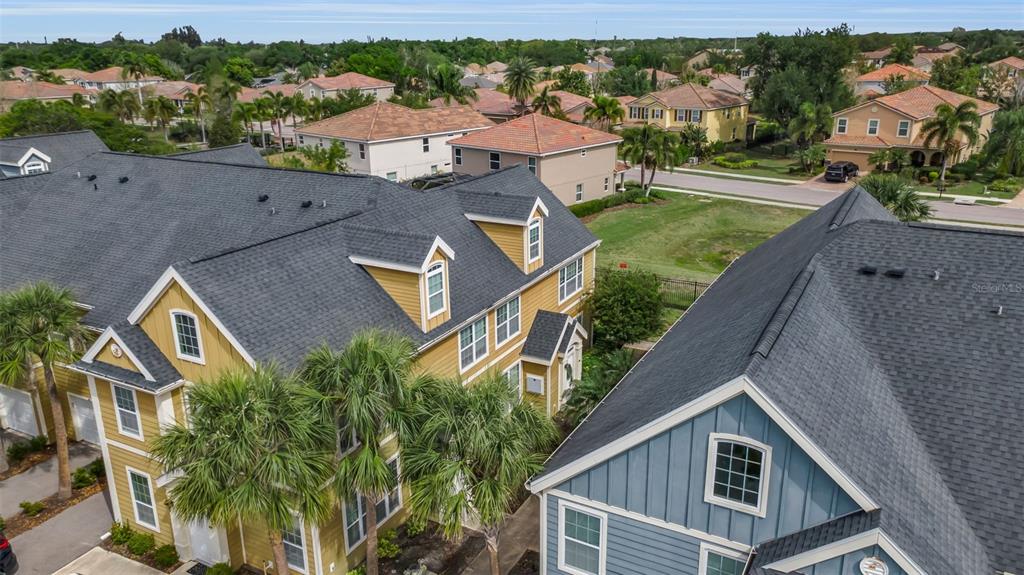 5511 Rosehill Road, Unit 203 Sarasota, FL 34233 - Photo 49 of 49 an aerial view of house with yard