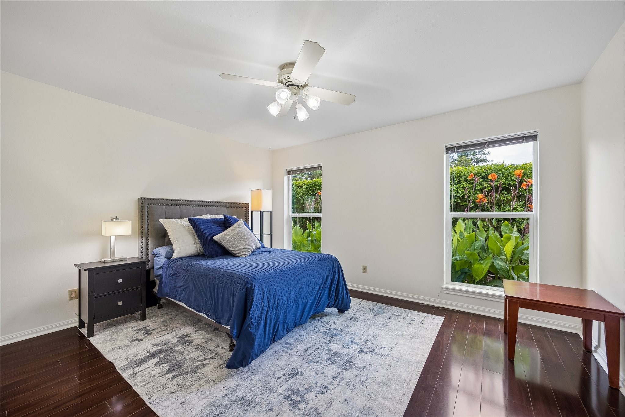 306 Gessner Road Bunker Hill Village, TX 77024 - Photo 25 of 41 One of the second bedrooms with new windows.
