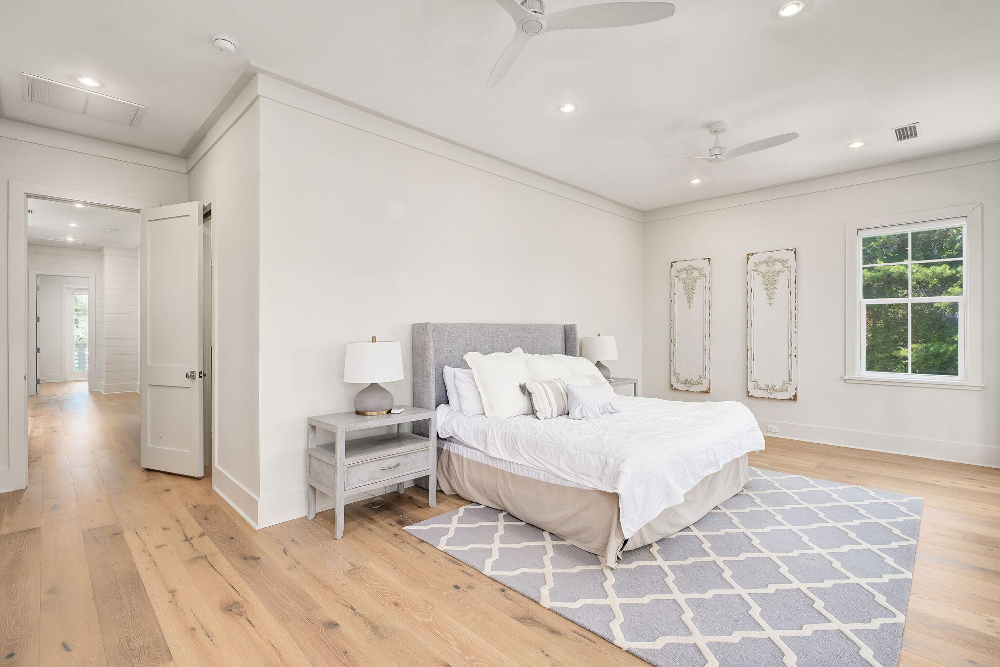 45 Mary Street Santa Rosa Beach, FL 32459 - Photo 24 of 46 a bedroom with a bed and a window