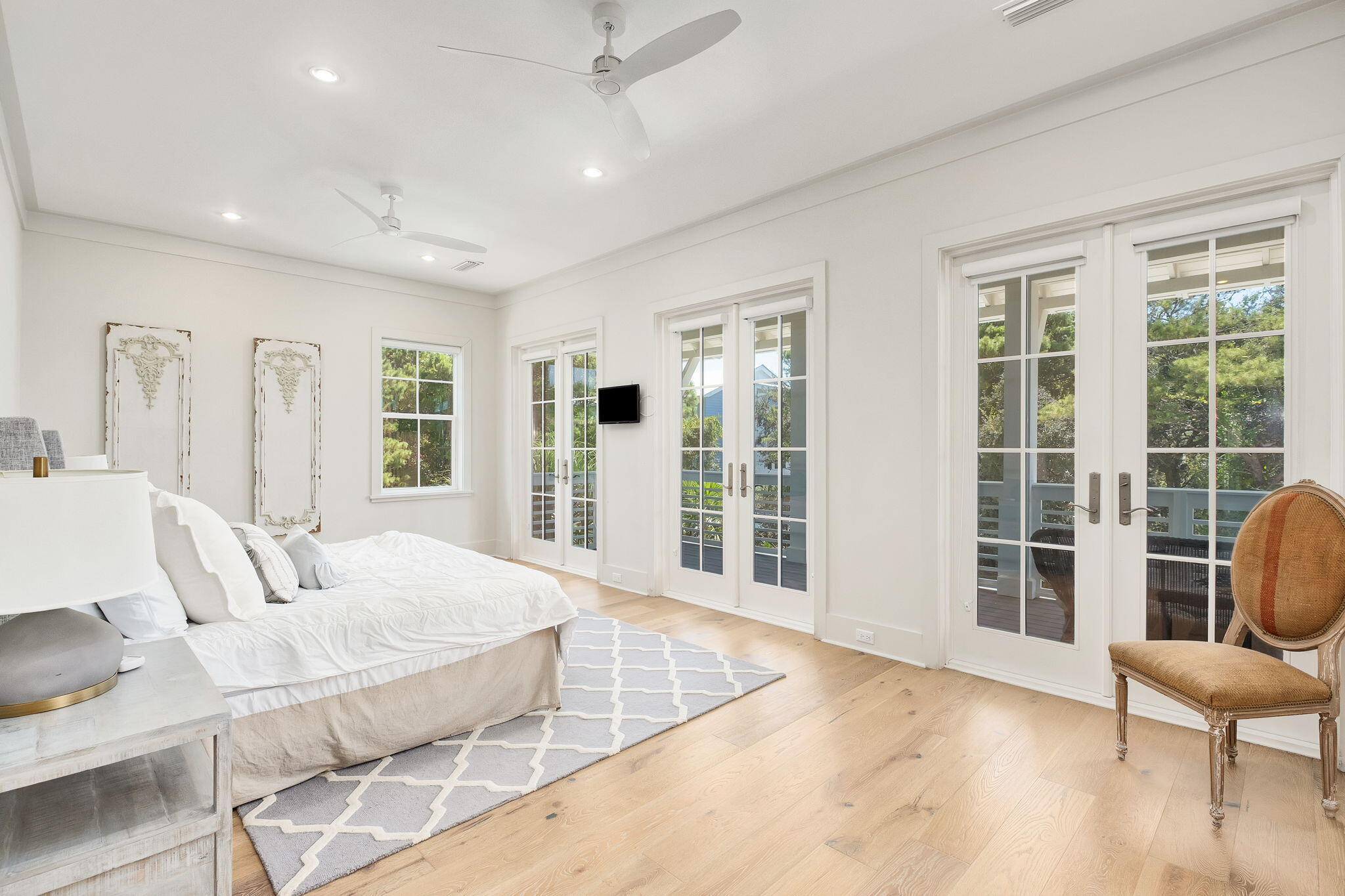 45 Mary Street Santa Rosa Beach, FL 32459 - Photo 25 of 46 a living room with furniture and a large window