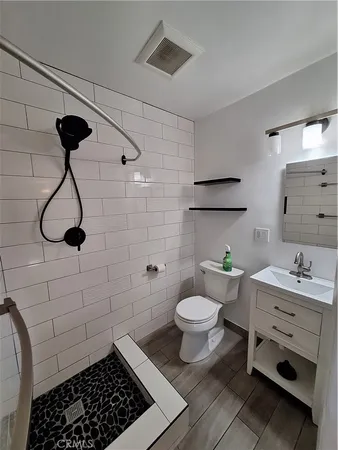 a close view of closet