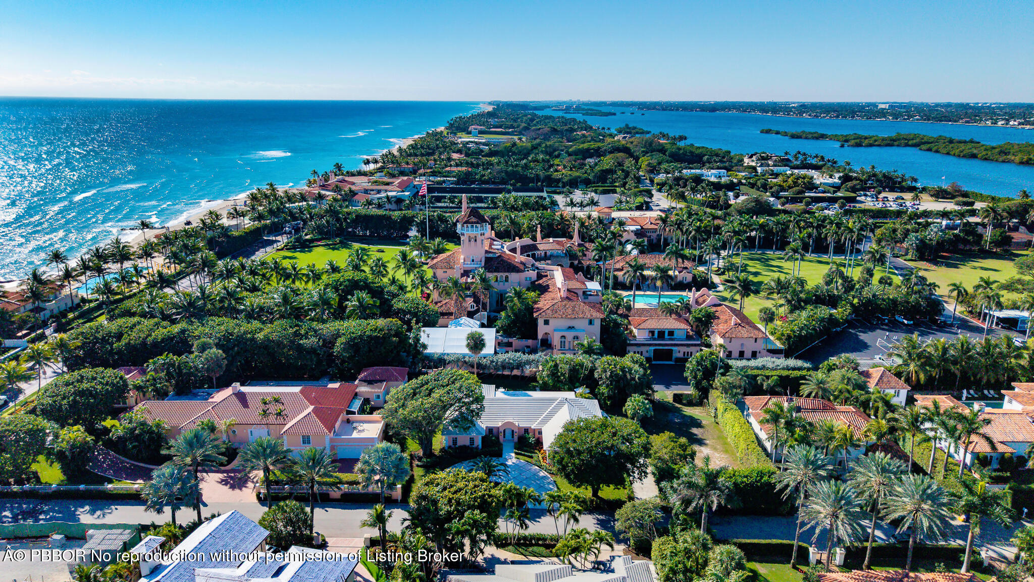 124 Woodbridge Road Palm Beach, FL 33480 - Photo 38 of 44 124 Woodbridge Aerial16