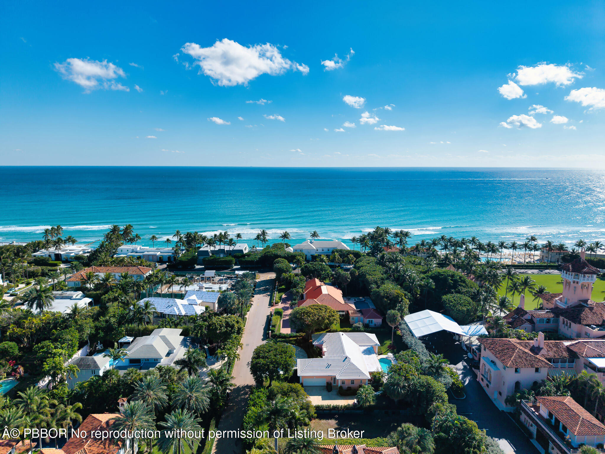 124 Woodbridge Road Palm Beach, FL 33480 - Photo 41 of 44 124 Woodbridge Aerial1