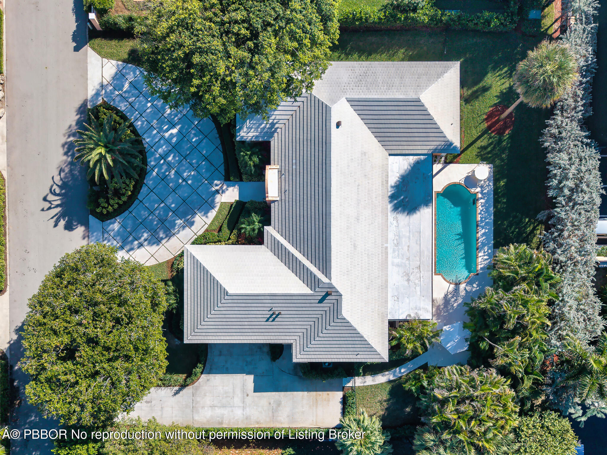 124 Woodbridge Road Palm Beach, FL 33480 - Photo 44 of 44 124 Woodbridge Aerial6