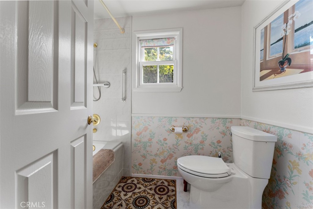 19512 Sierra Mia Road Irvine, CA 92603 - Photo 23 of 46 a bathroom with a toilet and a shower