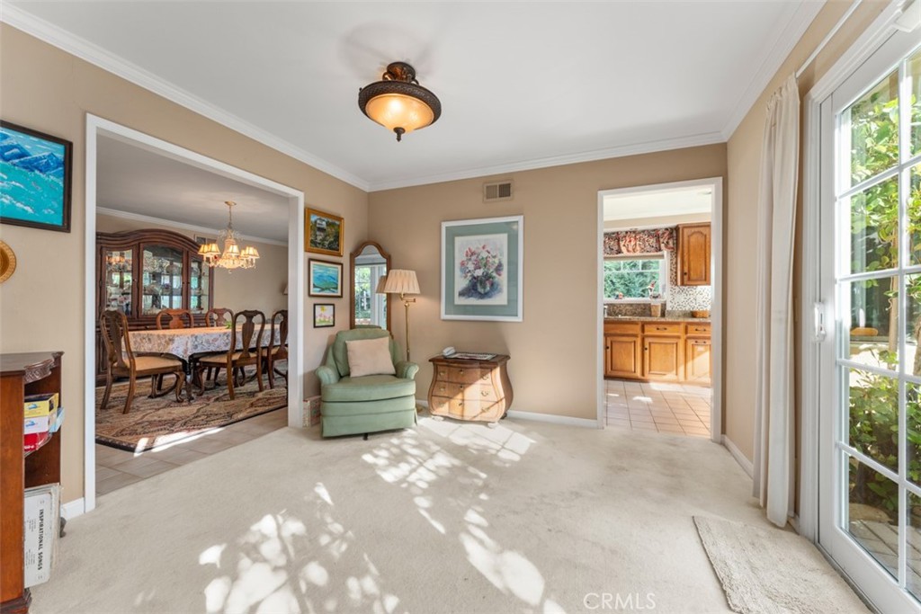 19512 Sierra Mia Road Irvine, CA 92603 - Photo 10 of 46 a living room with furniture and a table