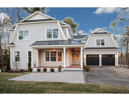 100 Elmwood Road Wellesley, MA 02481 - Photo 1 of 27 a front view of a house with a yard