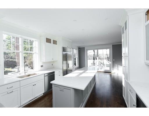 100 Elmwood Road Wellesley, MA 02481 - Photo 12 of 27 a open hall with wooden floor a sink and a window