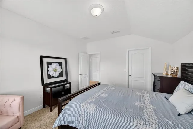 a aerial view of a house