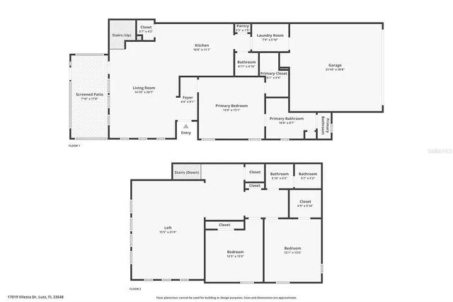 $367,000 | 17019 Vilesta Drive, Tampa, FL 33613