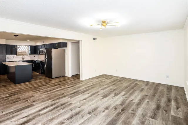 a view of kitchen and utility room