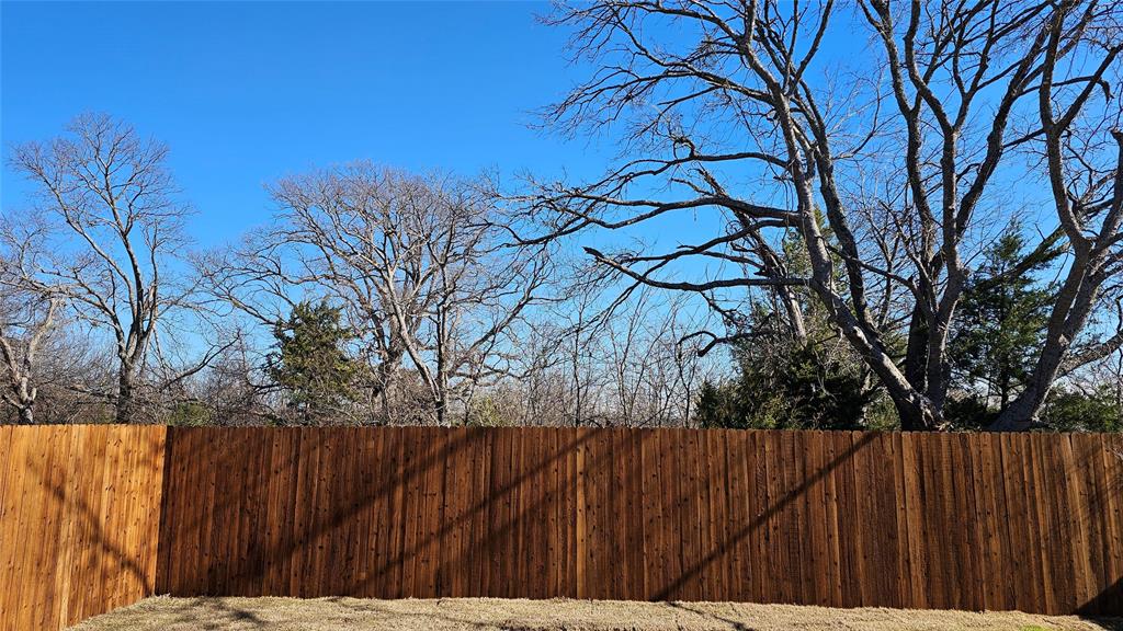 2102 Prairie Lane Melissa, TX 75454 - Photo 30 of 32 a view of a yard with trees in the background