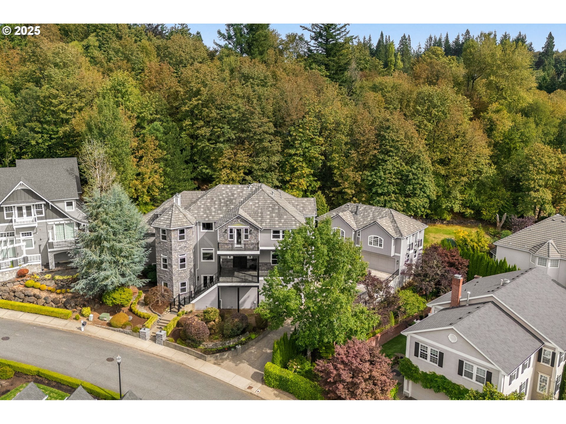 3720 Northwest Devoto Lane Portland, OR 97229 - Photo 43 of 44 an aerial view of a house