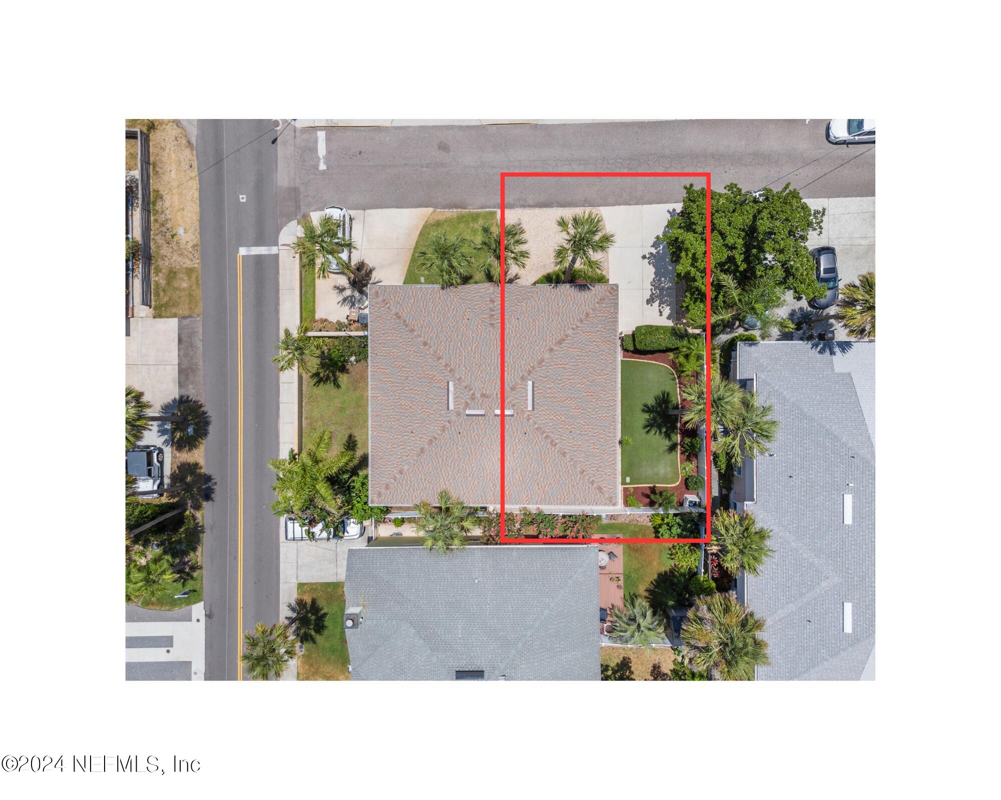 303 First Street Atlantic Beach, FL 32233 - Photo 33 of 40 Aerial View