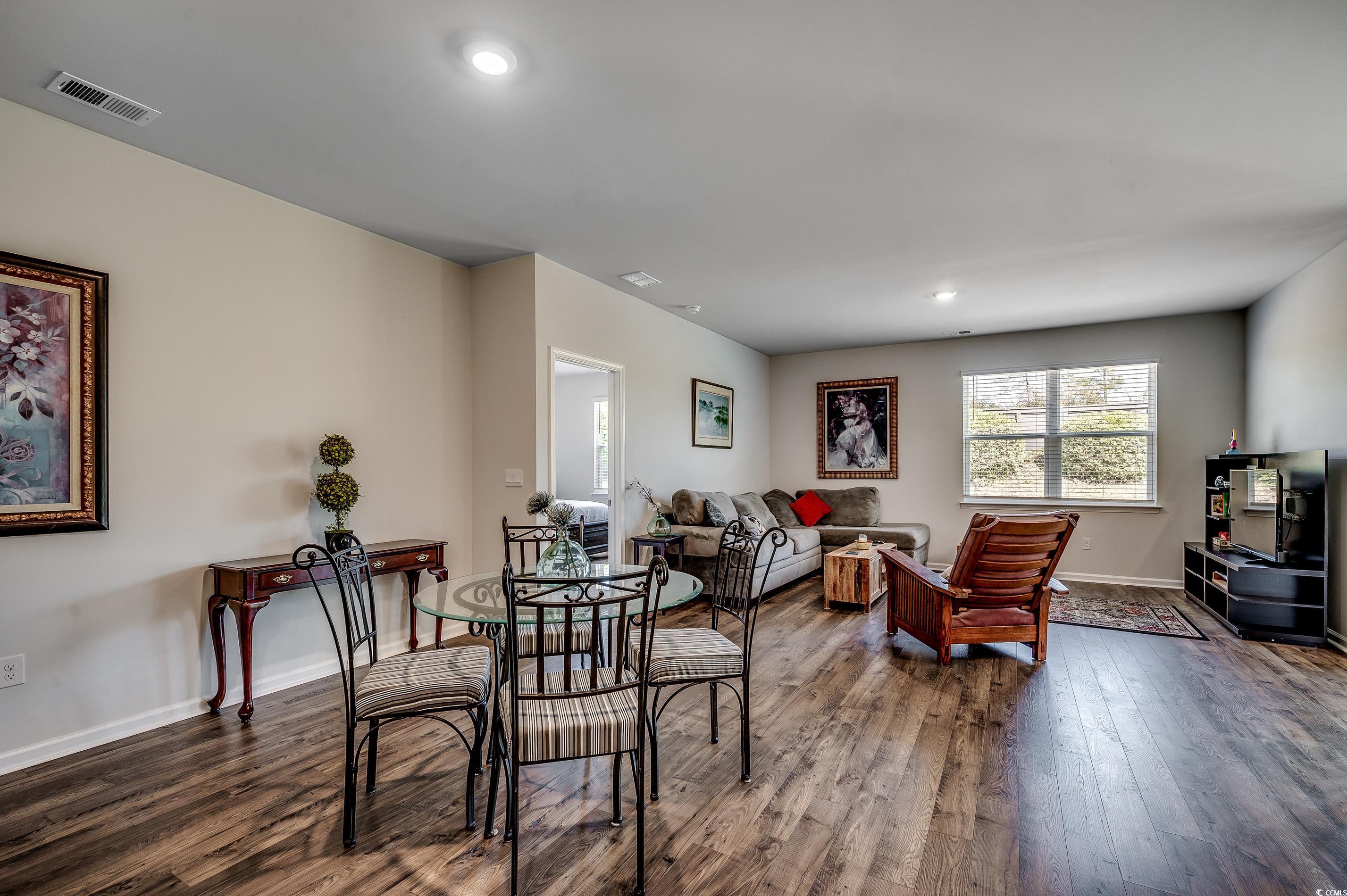 2924 Skylar Drive Myrtle Beach, SC 29577 - Photo 11 of 30 Dining area with wood finished floors and recessed lighting