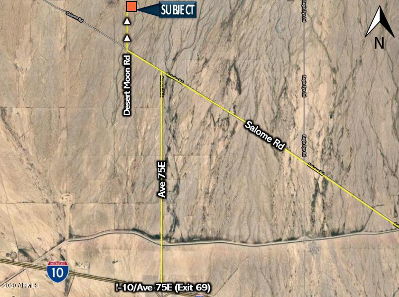 Xxxxx North Desert Moon Road, Unit 67 Salome, AZ 85348 - Photo 1 of 17 Desert Moon D Map 2