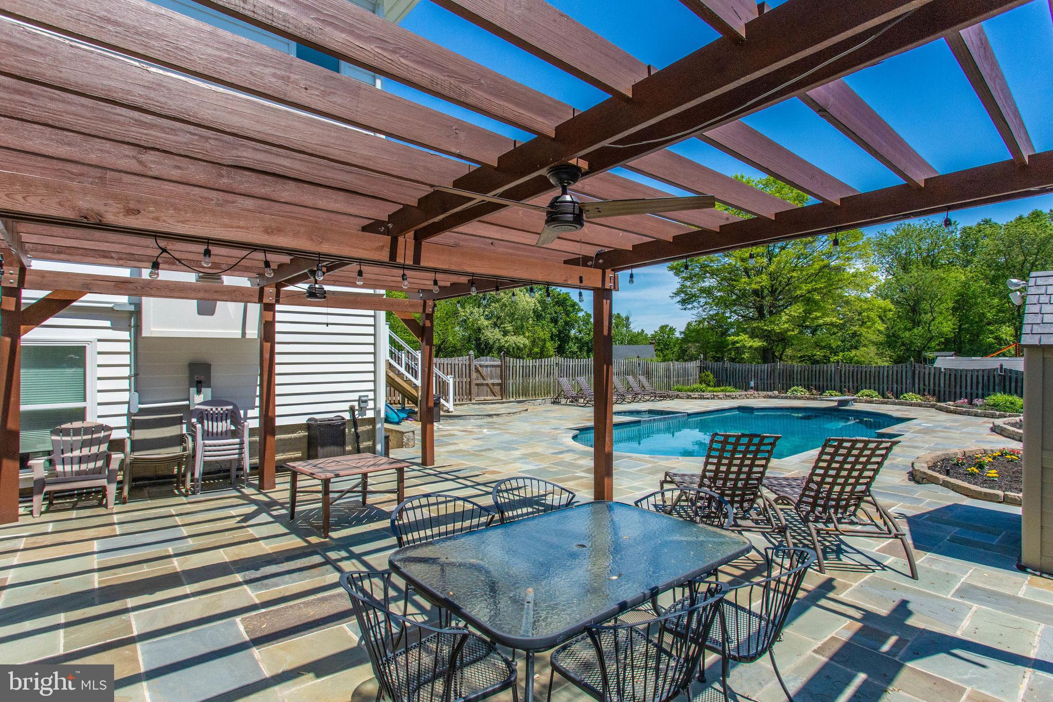 1211 Bishopsgate Way Reston, VA 20194 - Photo 46 of 56 New pergola in pool area - 2018