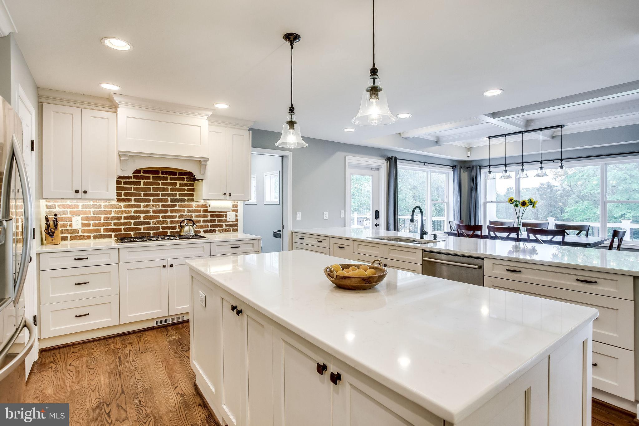 1211 Bishopsgate Way Reston, VA 20194 - Photo 9 of 56 WOW!! This renovated white kitchen is dreamy.