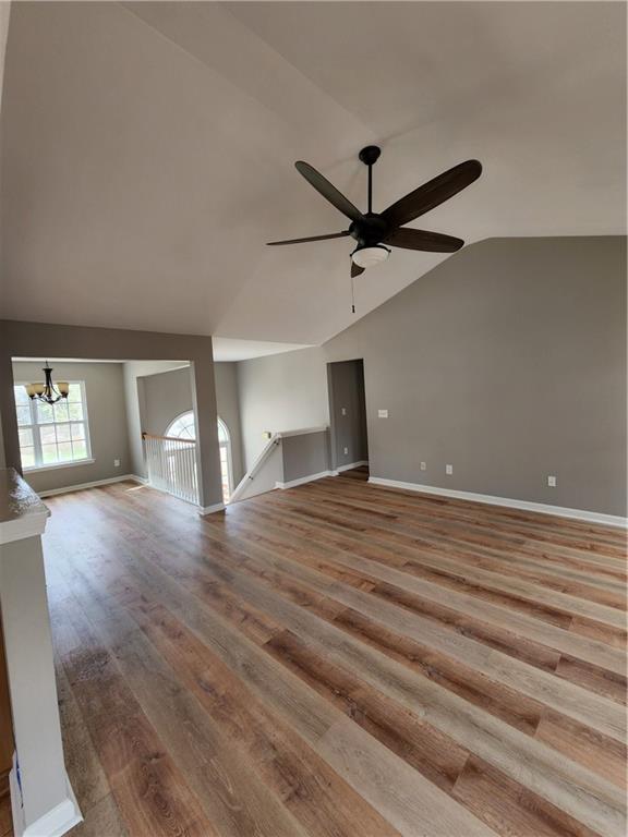 300 Overland Trail Temple, GA 30179 - Photo 35 of 35 a view of empty room with wooden floor and fan