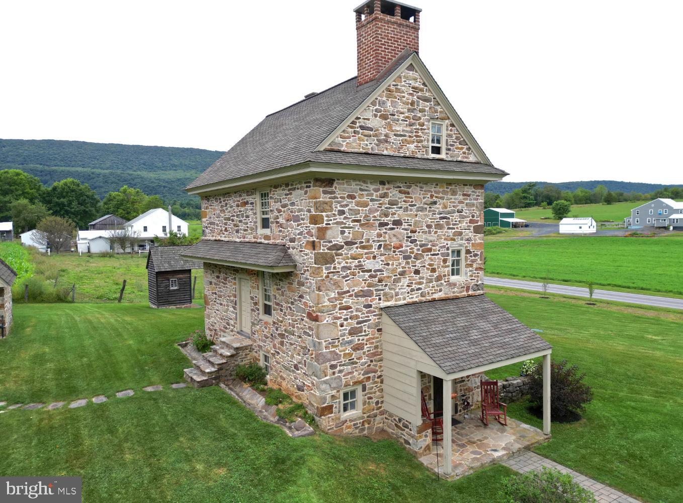 784 Coffee Run Road Reedsville, PA 17084 - Photo 44 of 48 an aerial view of a house having yard