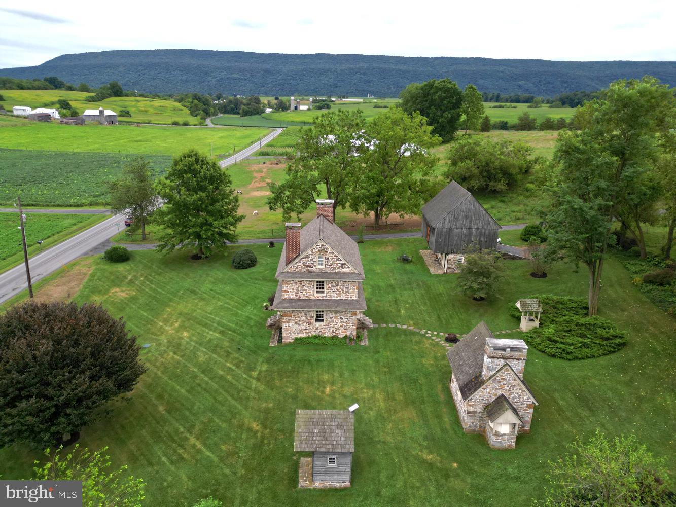 784 Coffee Run Road Reedsville, PA 17084 - Photo 47 of 48 an aerial view of a house with a yard