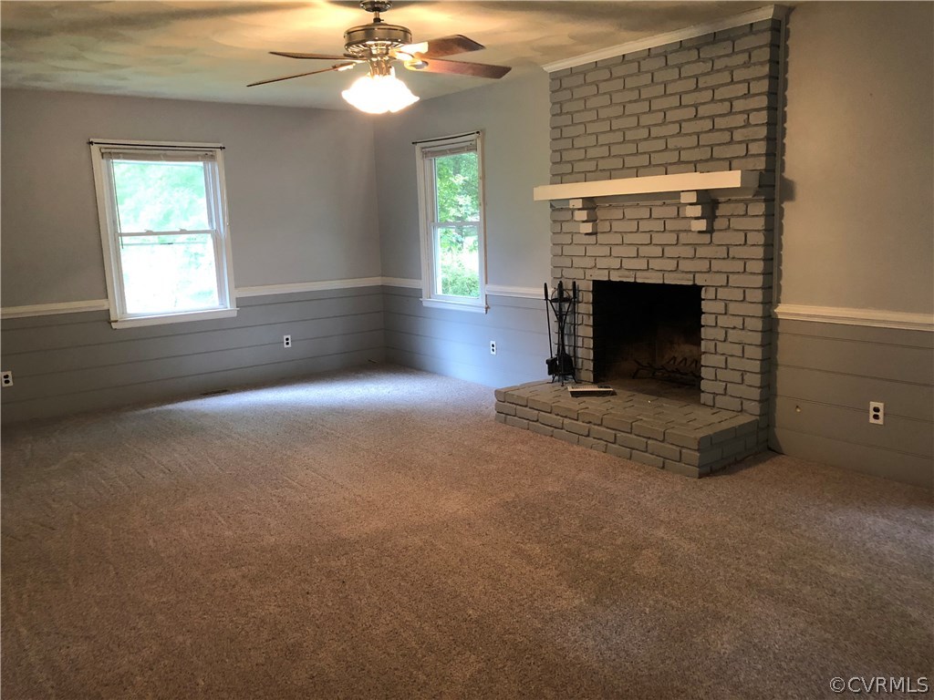 10332 Spring Run Road Chesterfield, VA 23832 - Photo 5 of 18 a view of empty room with a fireplace