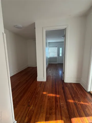 wooden floor in a gallery