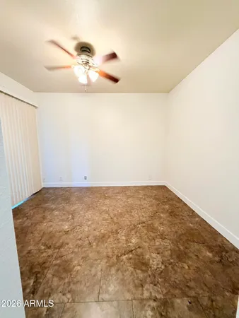 a view of empty room