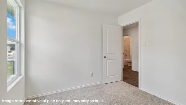 a view of small space with racks on the wall