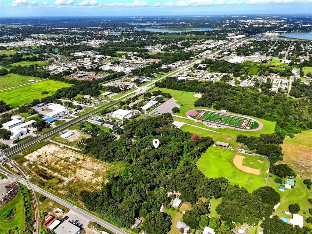 Fish Hatchery Road Lakeland, FL 33801 - Photo 6 of 16 an aerial view of residential houses with outdoor space