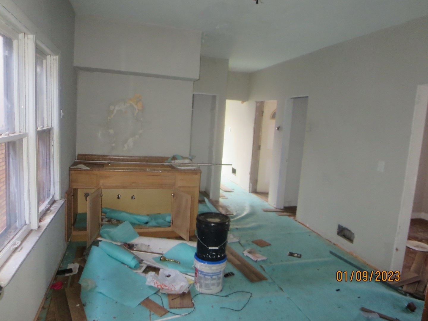 Undisclosed Address Chicago, IL 60617 - Photo 16 of 29 wooden floor and window in a room