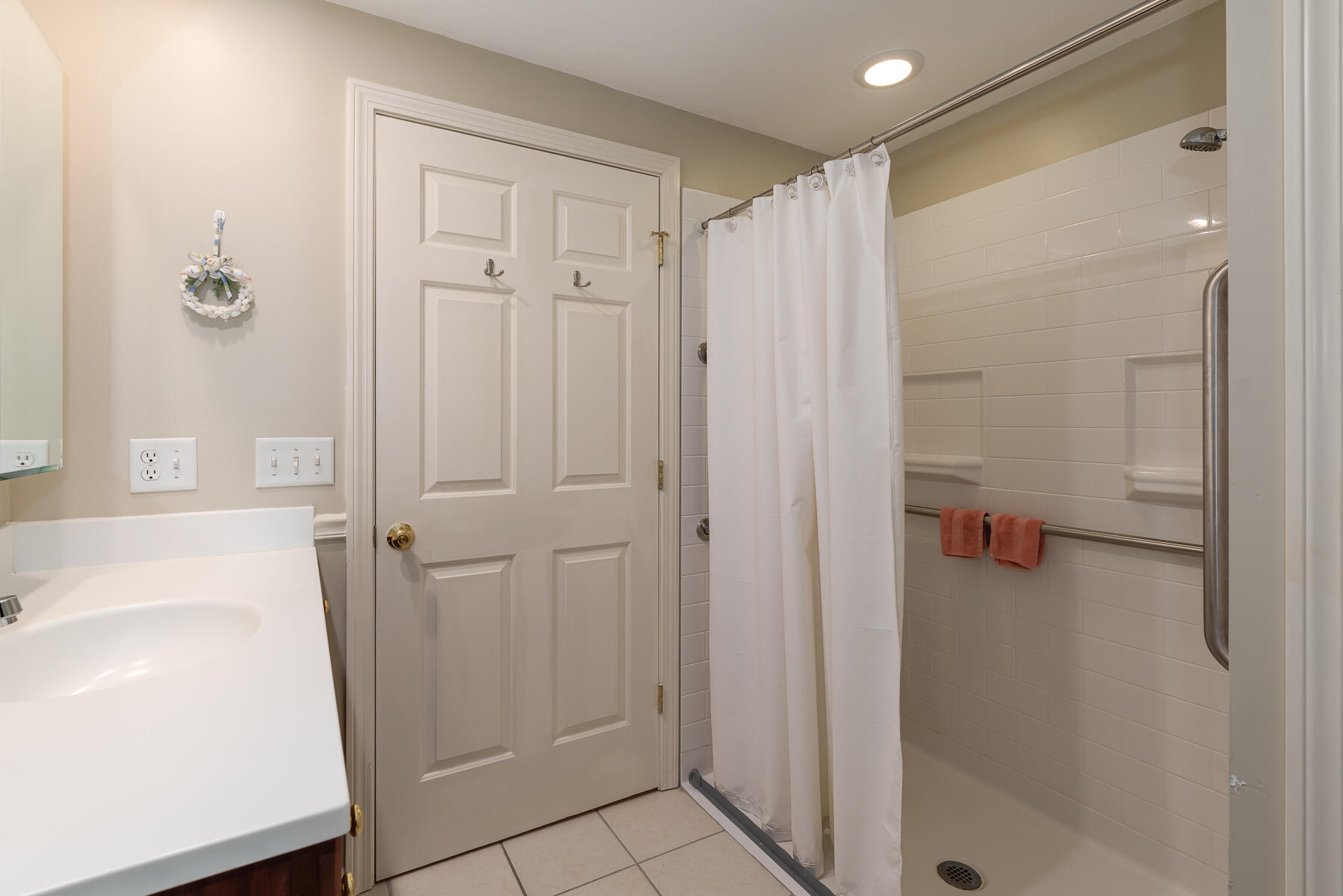 13 North Ridge Road Mashpee, MA 02649 - Photo 16 of 42 a bathroom with a shower and a sink
