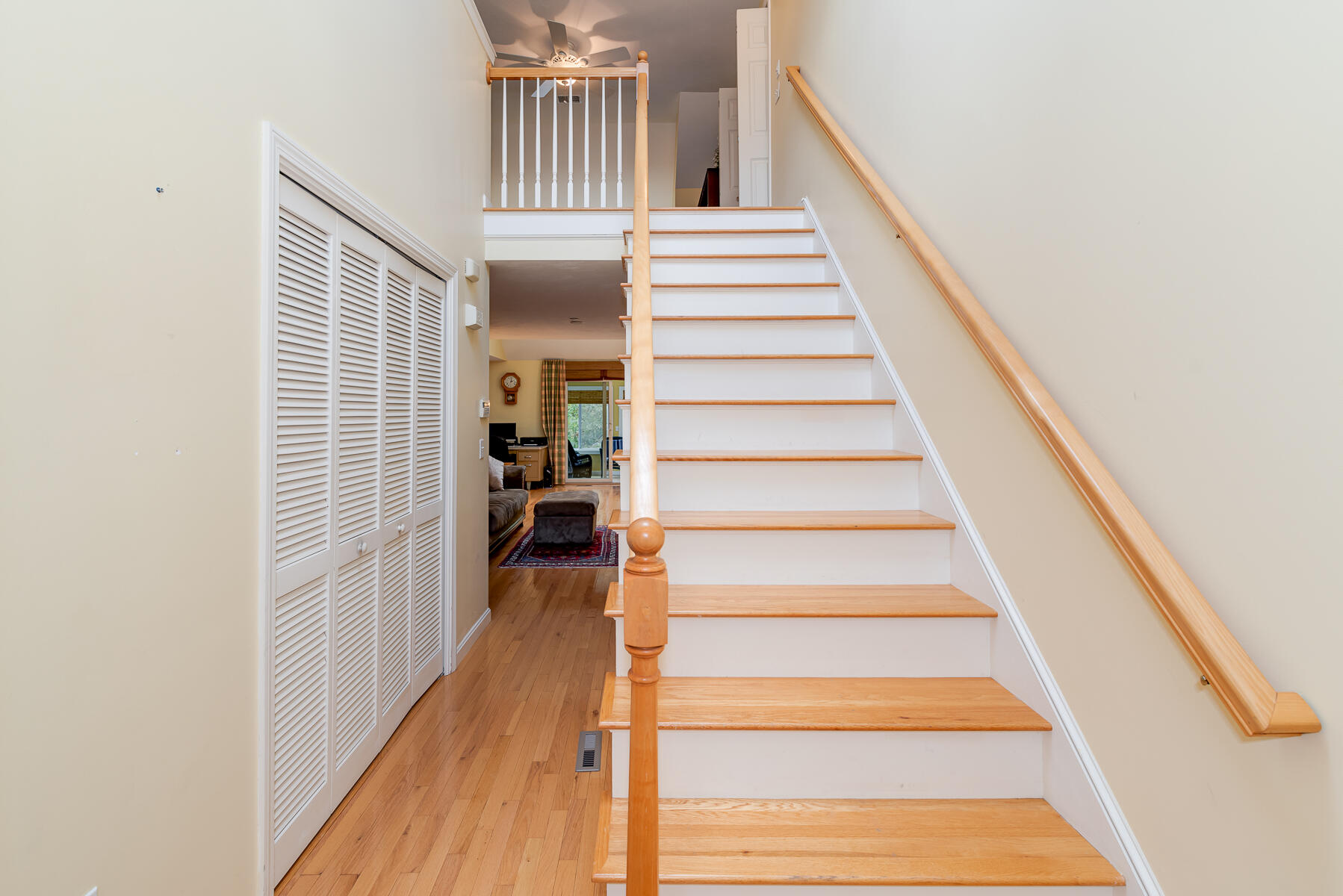 13 North Ridge Road Mashpee, MA 02649 - Photo 17 of 42 a view of entryway and hall with wooden floor