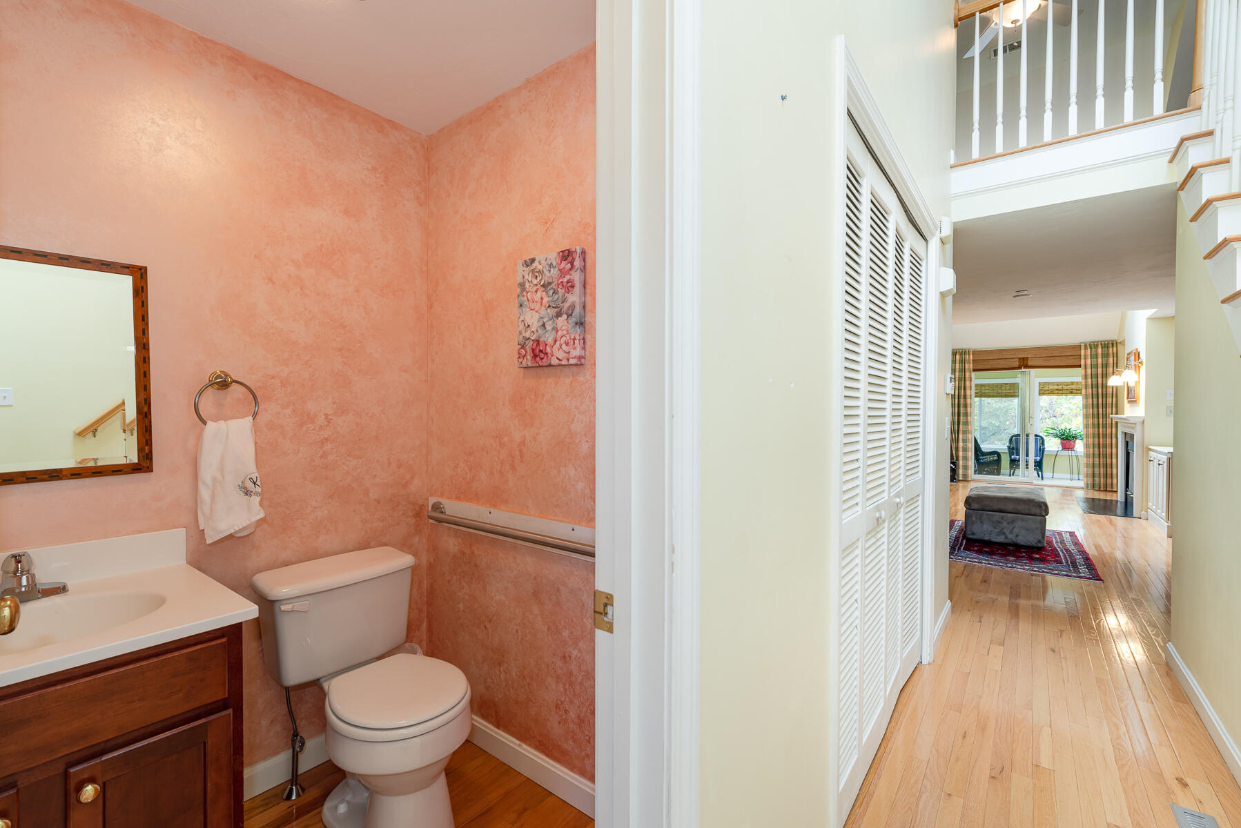 13 North Ridge Road Mashpee, MA 02649 - Photo 18 of 42 a bathroom with a sink and a toilet