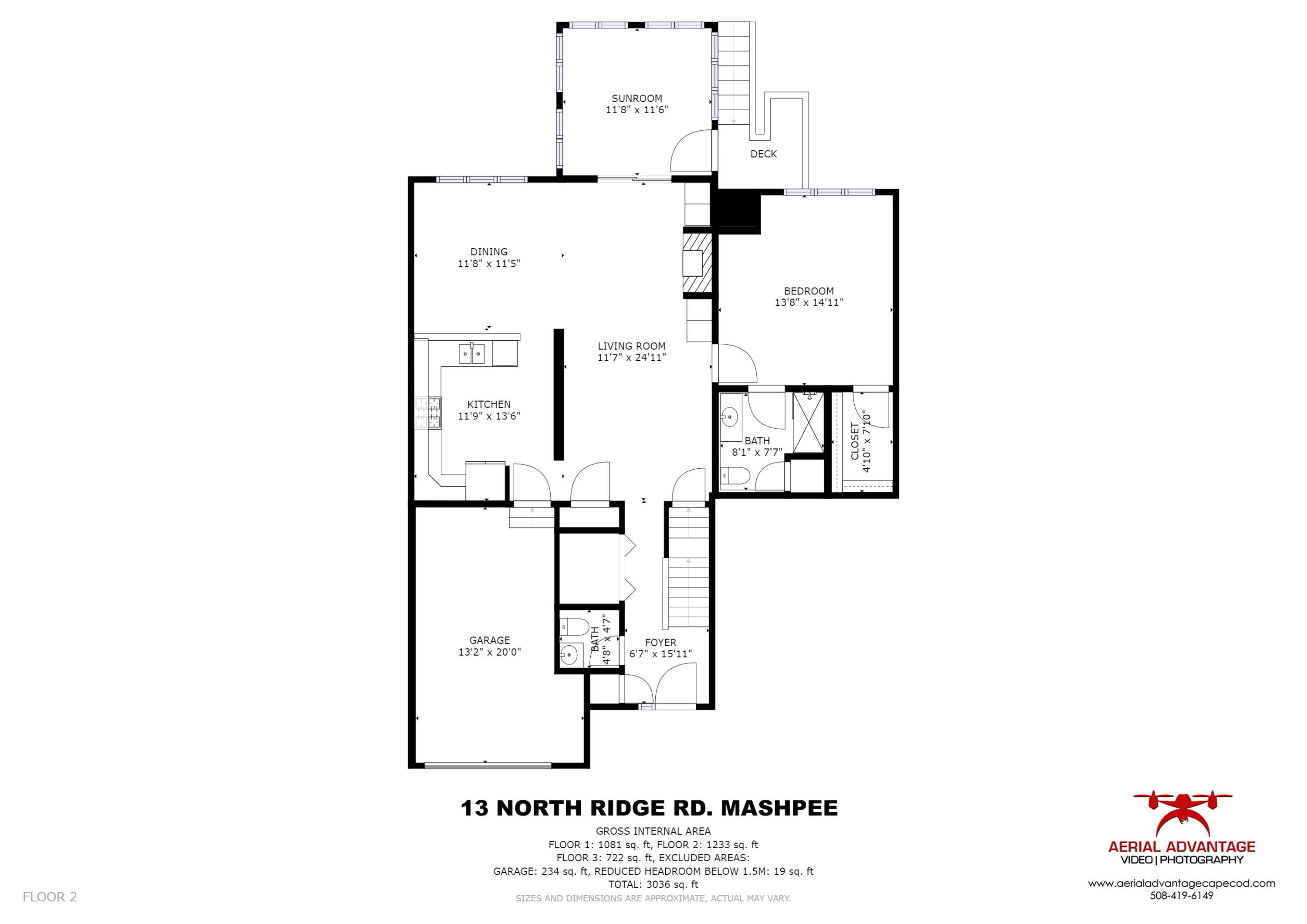 13 North Ridge Road Mashpee, MA 02649 - Photo 40 of 42 a picture of floor plan