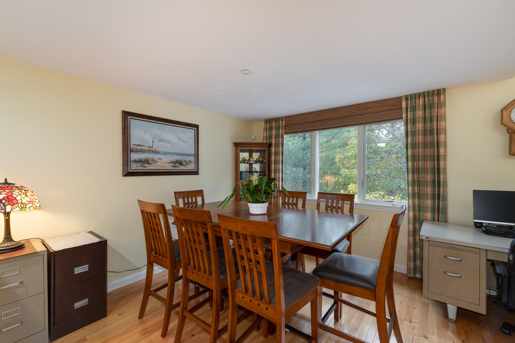 13 North Ridge Road Mashpee, MA 02649 - Photo 10 of 42 a view of a dining room with furniture window and outside view