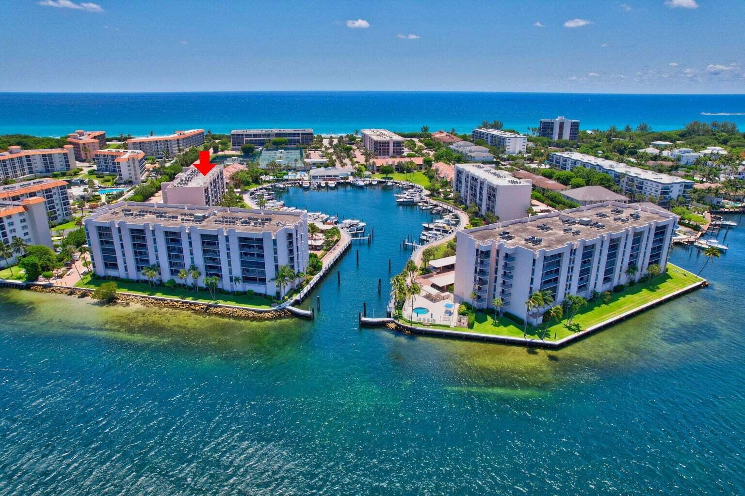 a view of a city with tall buildings