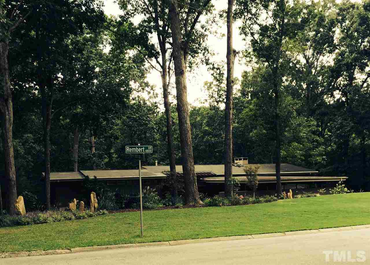 4901 Rembert Drive Raleigh, NC 27612 - Photo 1 of 25 This photo of front of the house and landscaped yard was taken by owner summer 2014 so you could see how beautiful it is in spring, summer, and fall. Front Exterior